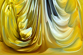 satin dahlia abstract image